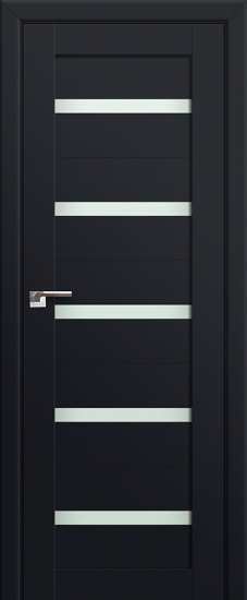 Profildoors Серия U модерн, модель 7U, Черный, матовое стекло