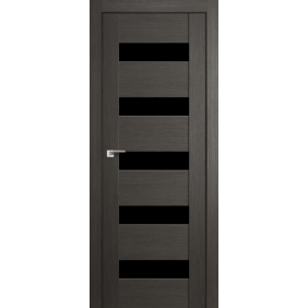 Двери коричневые Profildoors Серия X модерн, модель 29Х, Чёрный триплекс