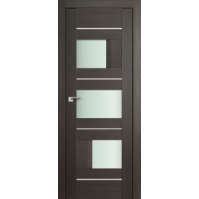 Двери частично остекленные Profildoors Серия X модерн 39Х Грей Мелинга Стекло Матовое