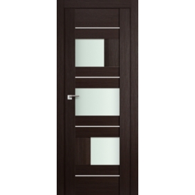Двери частично остекленные Profildoors Серия X модерн 39Х Венге мелинга, стекло матовое