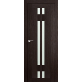 Двери коричневые Profildoors Серия X модерн 40Х Венге Мелинга Стекло Матовое 