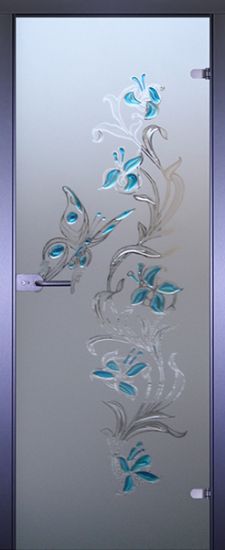 Art-Decor (Арт-Декор) Бабочка 2, стекло матовое