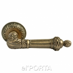  Ручка дверная RAP-CLASSIC 3 OMB, цвет - старая матовая бронза