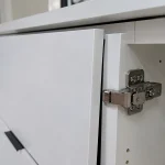Неравномерный зазор между кухонными фасадами и регулируемая петля