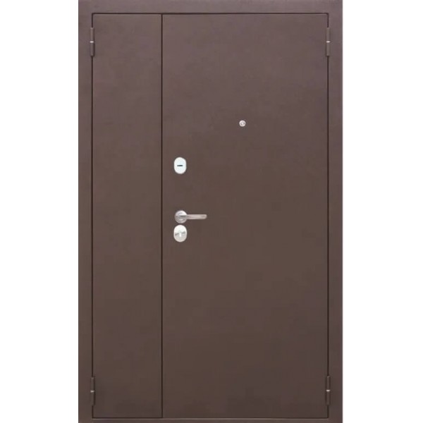 Дверь Гарда 7.5 (двупольная) Мет/Мет - Медный антик