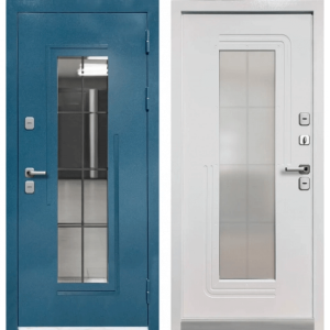 Luxor Termo 7 Муар синий - Эмалит белый