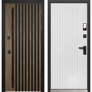 Luxor Smart 3D Рейка Орех американский мокко - Эмалит белый