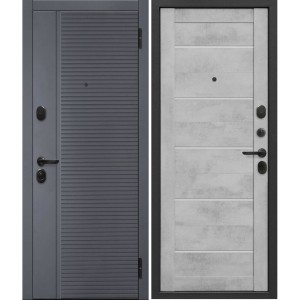 Бостон Сатин графит бетон снежный