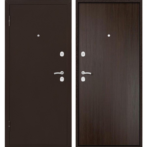 Металлическая дверь Промет Марс 3 Венге