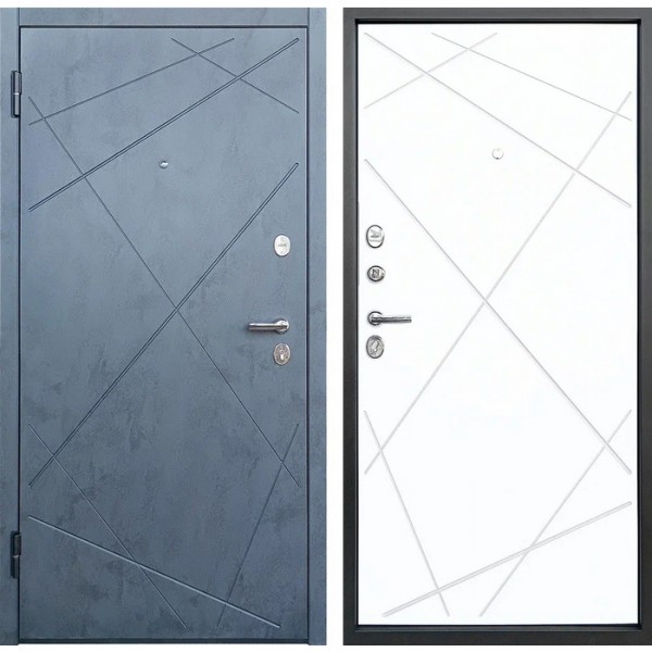 Металлическая дверь Промет Луара Бетон