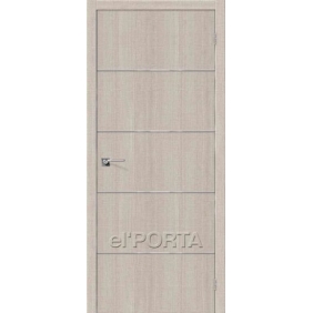 Двери Эльпорта Эльпорта Серия Porta-Z (Порта-50А-6) Cappuccino Crosscut