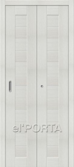 Складная дверь книжка Серии Porta-X (Порта 21) Bianco Veralinga 