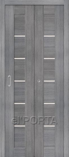 Складная дверь книжка Серии Porta-X (Порта 22) Grey Veralingа