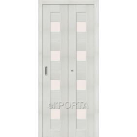 Двери Эльпорта Складная дверь книжка Серии Porta-X (Порта 23) Bianco Veralinga