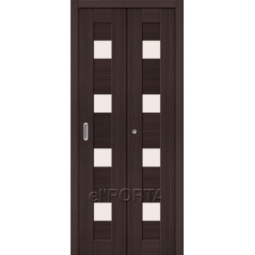 Двери книжкой Складная дверь книжка Серии Porta-X (Порта 23) Wenge Veralinga