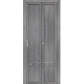 Двери книжкой, Двери книжкой, 2 Складная дверь книжка Серия Twiggy (M1) Grey Veralinga 