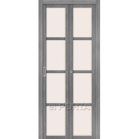  Складная дверь книжка Серия Twiggy (V4 Magic Fog) Grey Veralinga