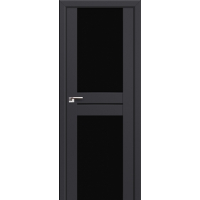  Profildoors Серия U модерн, модель 10U, Антрацит, Черный триплекс