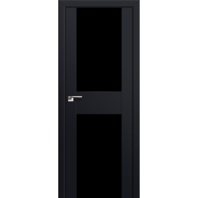 Profildoors Серия U модерн, модель 11U, Черный, Черный триплекс