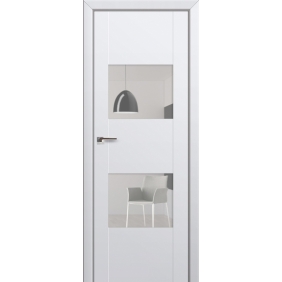 Profildoors Серия U модерн, модель 21U, Аляска, Lacobel зеркало