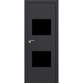 Profildoors Серия U модерн, модель 21U, Антрацит, Lacobel черный лак