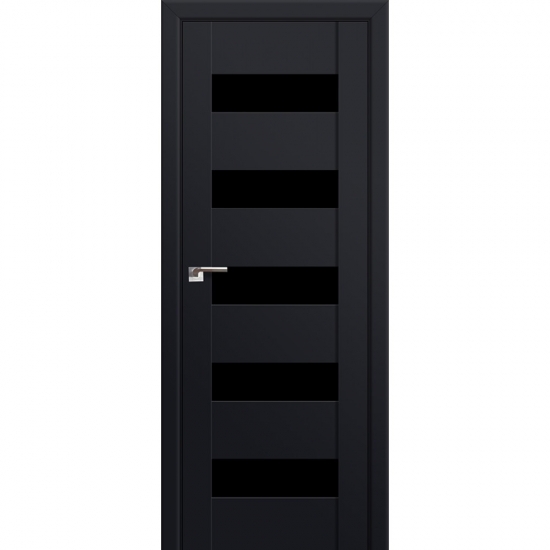 Profildoors Серия U модерн, модель 29U, Антрацит, Черный триплекс