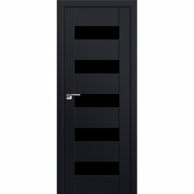 Profildoors Серия U модерн, модель 29U, Антрацит, Черный триплекс