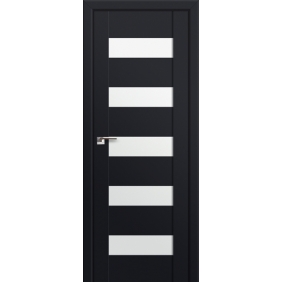 Profildoors Серия U модерн, модель 29U, Черный, Белый триплекс