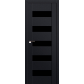 Profildoors Серия U модерн, модель 29U, Черный, Черный триплекс