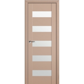 Profildoors Серия U модерн, модель 29U, Капучино, Белый триплекс