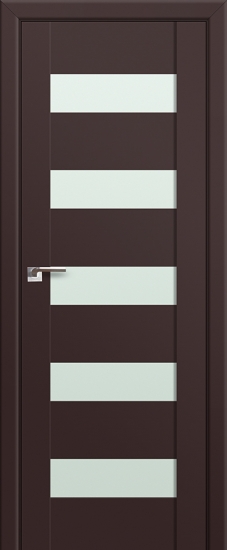 Profildoors Серия U модерн, модель 29U, Темно-коричневый, матовое стекло