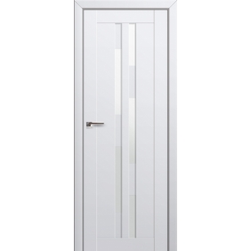 Profildoors Серия U модерн, модель 30U, Аляска, Белый триплекс