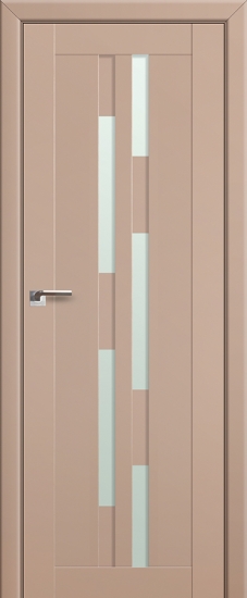 Profildoors Серия U модерн, модель 30U, Капучино, матовое стекло