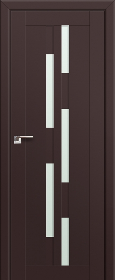 Profildoors Серия U модерн, модель 30U, Темно-коричневый, матовое стекло