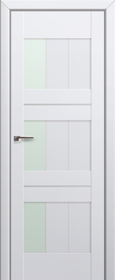 Profildoors Серия U модерн, модель 35U, Аляска, матовое стекло