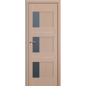 Profildoors Серия U модерн, модель 35U, Капучино, графит