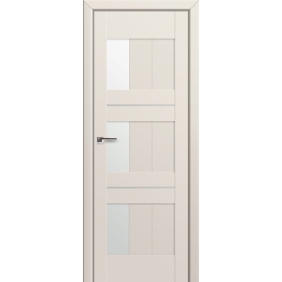 Profildoors Серия U модерн, модель 35U, Магнолия, Белый триплекс