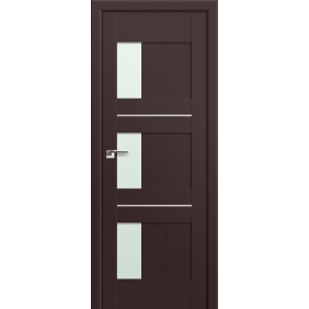 Profildoors Серия U модерн, модель 35U, Темно-коричневый, матовое стекло