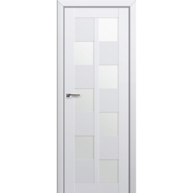 Profildoors Серия U модерн, модель 36U, Аляска, Белый триплекс