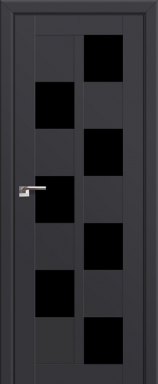 Profildoors Серия U модерн, модель 36U, Антрацит, Черный триплекс