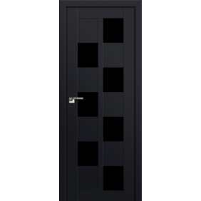 Profildoors Серия U модерн, модель 36U, Черный, Черный триплекс