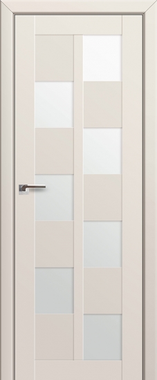 Profildoors Серия U модерн, модель 36U, Магнолия, Белый триплекс