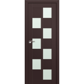 Profildoors Серия U модерн, модель 36U, Темно-коричневый, матовое стекло