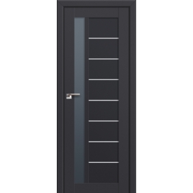Двери Экошпон Profildoors Серия U модерн, модель 37U, Антрацит, Графит
