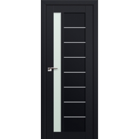Дверь Profildoors Серия U модерн, модель 37U, Черный, матовое стекло