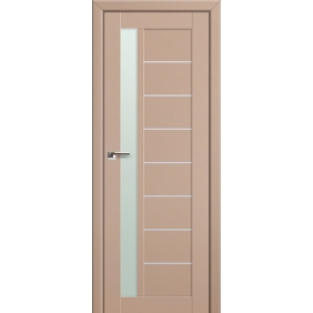 Profildoors Серия U модерн, модель 37U, Капучино, матовое стекло