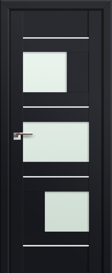 Profildoors Серия U модерн, модель 39U, Черный, матовое стекло