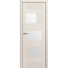 Profildoors Серия U модерн, модель 39U, Магнолия, Белый триплекс