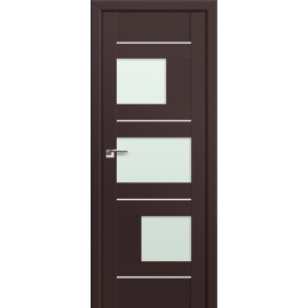 Profildoors Серия U модерн, модель 39U, Темно-коричневый, матовое стекло