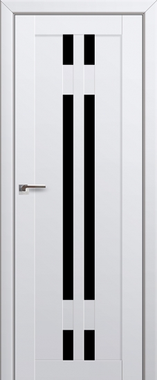 Profildoors Серия U модерн, модель 40U, Аляска, Черный триплекс